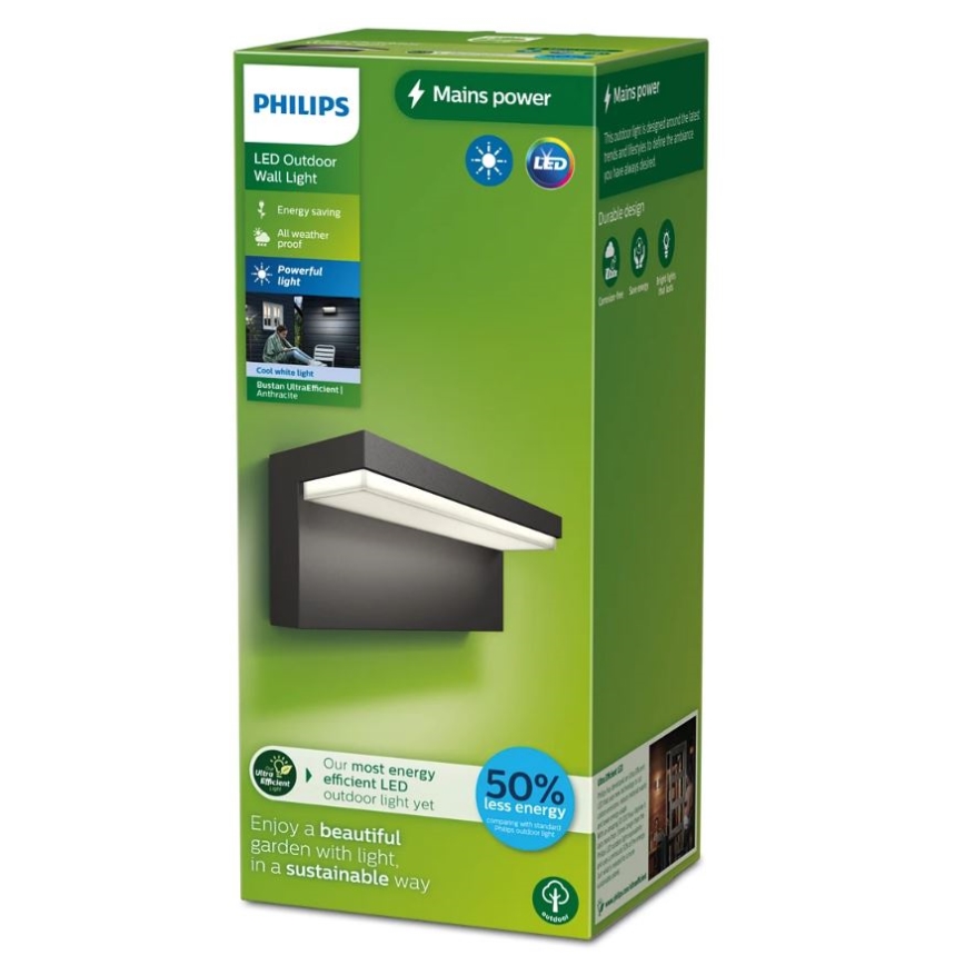 Philips - LED Väli seinavalgusti BUSTAN LED/3,8W/230V 4000K IP44