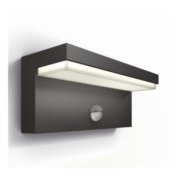 Philips - LED Väli seinavalgusti koos anduriga BUSTAN LED/3,8W/230V 4000K IP44