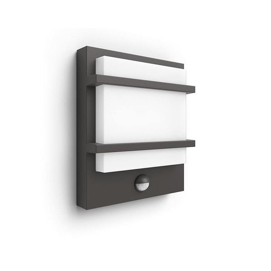 Philips - LED Väli seinavalgusti koos anduriga PETRONIA LED/3,8W/230V IP44