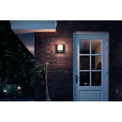 Philips - LED Väli seinavalgusti koos anduriga SAMONDRA LED/3,8W/230V IP44