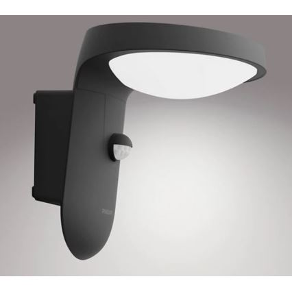 Philips - LED Väli seinavalgusti koos anduriga LED/9W/230V 4000K IP44