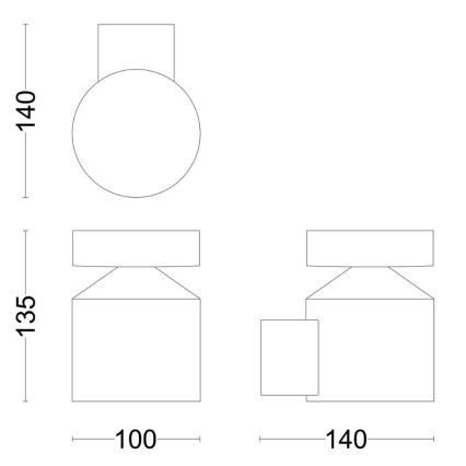 Philips - LED Väli seinavalgusti LAVEN LED/6W/230V 2700K IP44