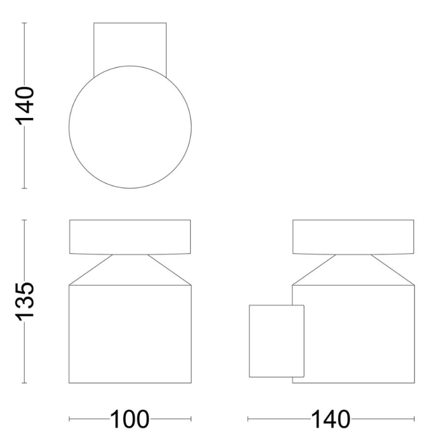 Philips - LED Väli seinavalgusti LAVEN LED/6W/230V 2700K IP44