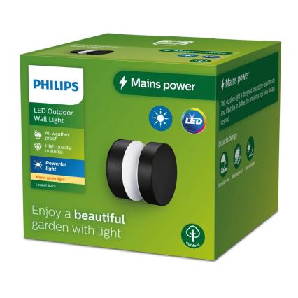 Philips - LED Väli seinavalgusti LAVEN LED/6W/230V 2700K IP44