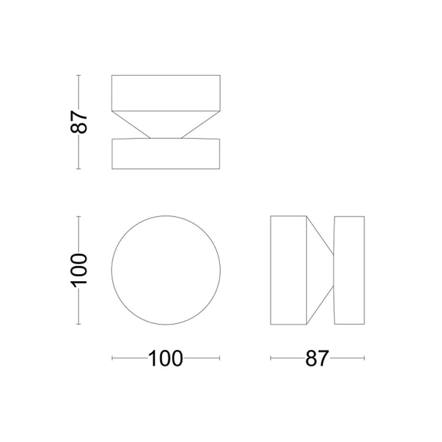 Philips - LED Väli seinavalgusti LAVEN LED/6W/230V 4000K IP44