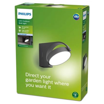 Philips - LED Väli seinavalgusti LED/7W/230V 4000K IP44