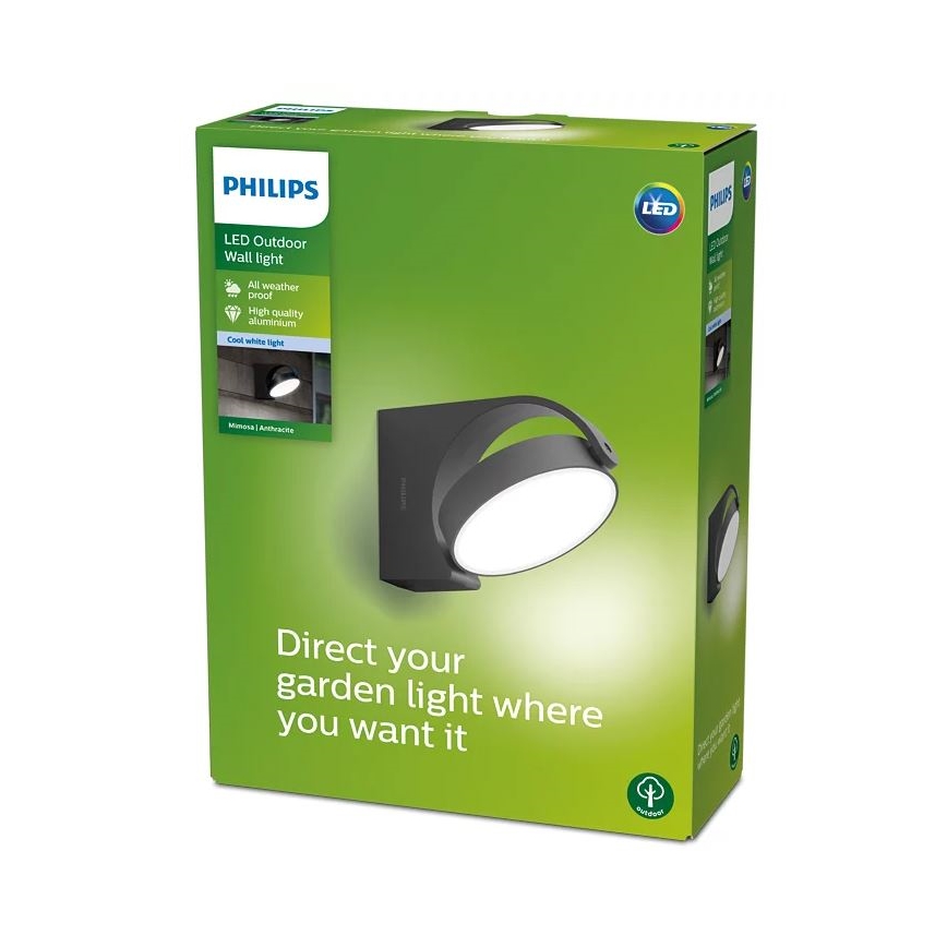 Philips - LED Väli seinavalgusti LED/7W/230V 4000K IP44