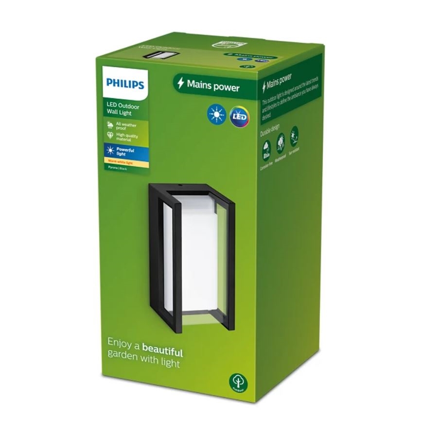Philips - LED Väli seinavalgusti PYRONA LED/12W/230V IP44
