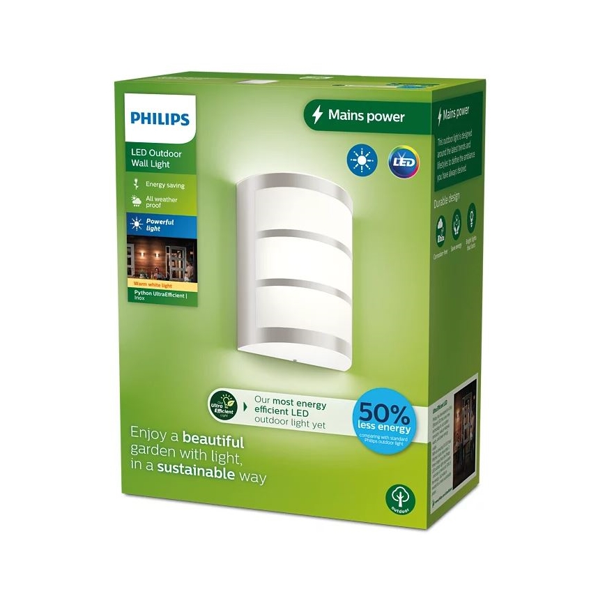 Philips - LED Väli seinavalgusti PYTHON LED/3,8W/230V IP44