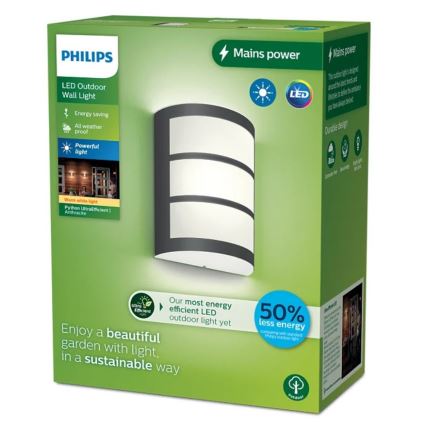 Philips - LED Väli seinavalgusti PYTHON LED/3,8W/230V IP44