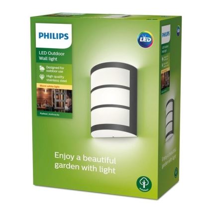 Philips - LED Väli seinavalgusti LED/6W/230V 2700K IP44