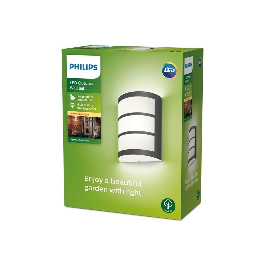 Philips - LED Väli seinavalgusti LED/6W/230V 2700K IP44