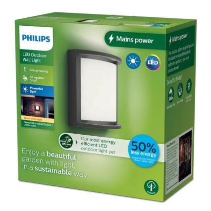 Philips - LED Väli seinavalgusti SAMONDRA LED/3,8W/230V IP44