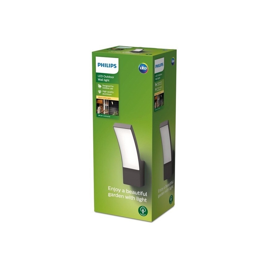 Philips - LED Väli seinavalgusti LED/12W/230V 2700K IP44