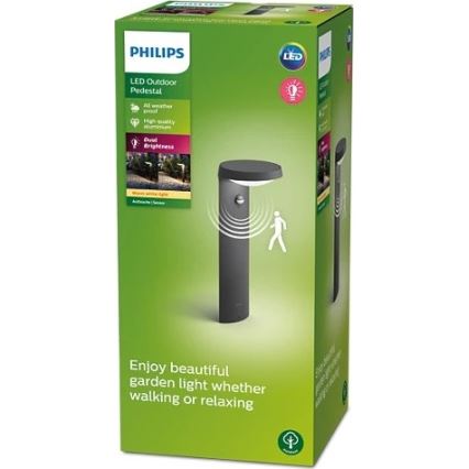 Philips - LED Välilamp anduriga LED/9W/230V 2700K IP44