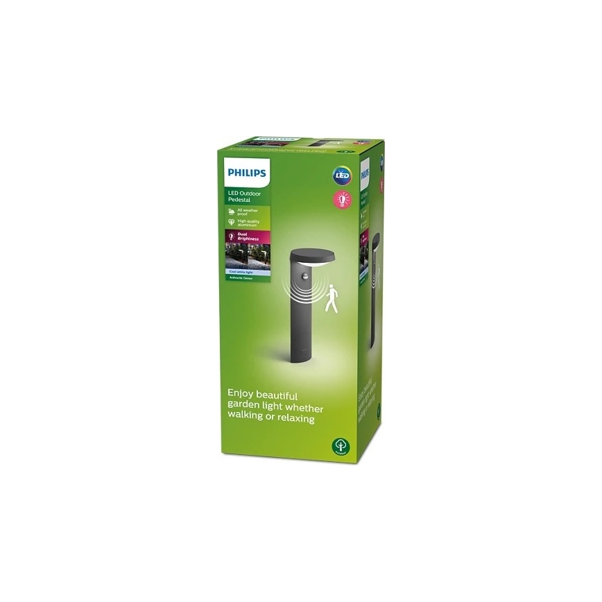 Philips - LED Välilamp koos anduriga LED/9W/230V 4000K IP44