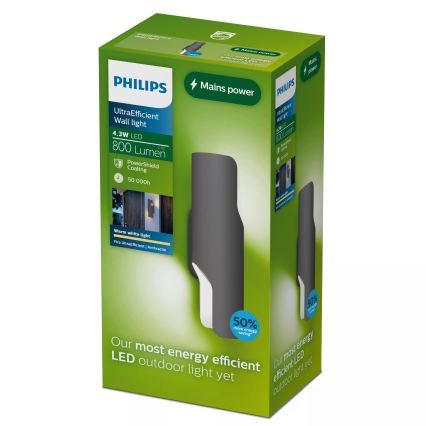 Philips - LED välisseinavalgusti FIRA LED/4,3W/230V 2700K IP44