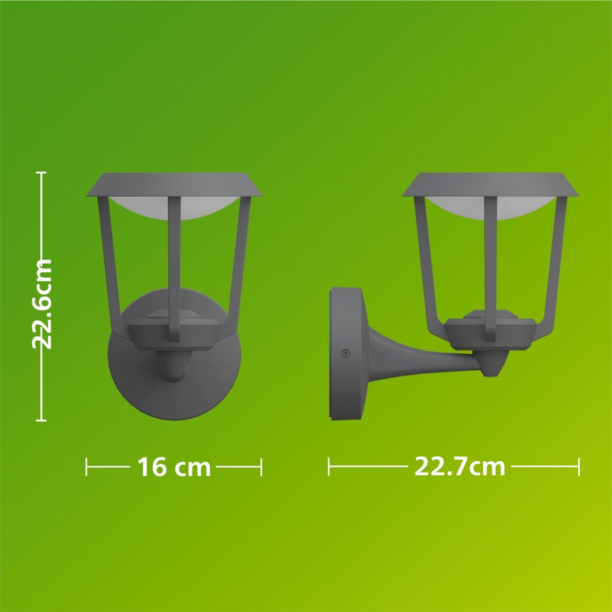 Philips - LED välisseinavalgusti NUVY LED/4,3W/230V 2700K IP44