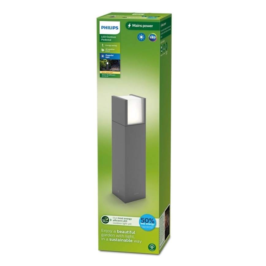 Philips - LED Välivalgusti ARBOUR LED/3,8W/230V 40 cm 2700K IP44