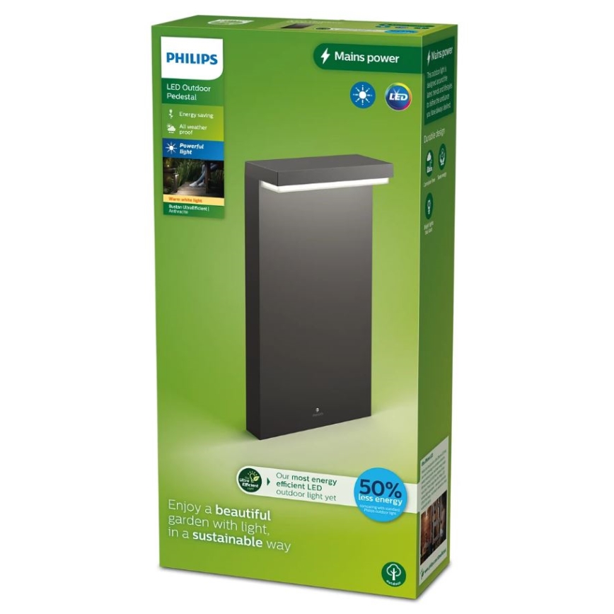 Philips - LED Välivalgusti BUSTAN LED/3,8W/230V 2700K 40 cm IP44