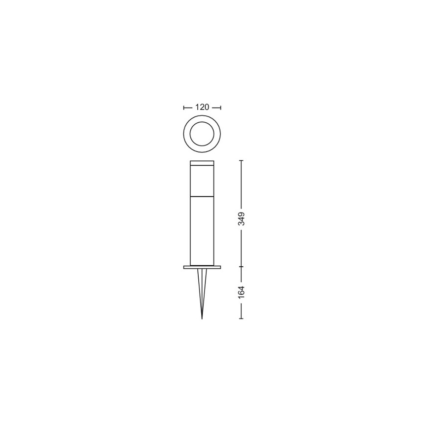 Philips - LED Välivalgusti GARDENLINK LED/24W/230V 2700K IP44
