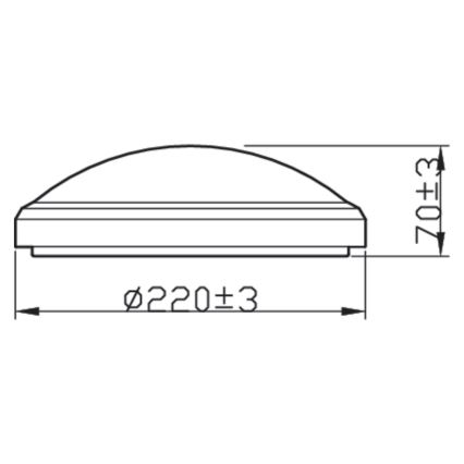 Philips - LED Vannitoa laevalgusti BALANCE LED/6W/230V IP44