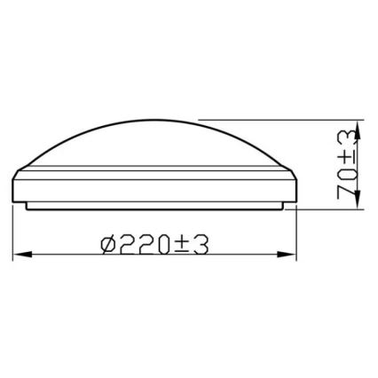 Philips - LED Vannitoa laevalgusti LED/6W/230V 2,700K IP44