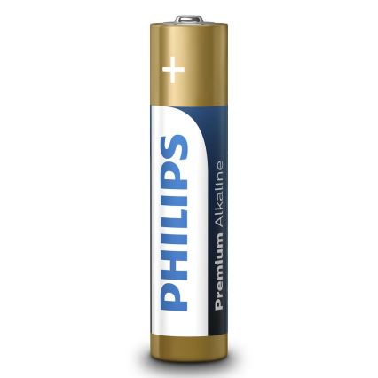 Philips LR03M4B/10-4 tk leelispatareid AAA PREMIUM ALKALINE 1,5V 1320mAh