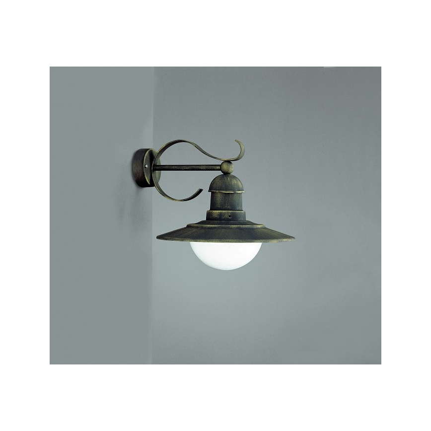Philips Massive 01816/01/42 - Seinavalgusti õue PALERMO 1xE27/60W/230V IP44