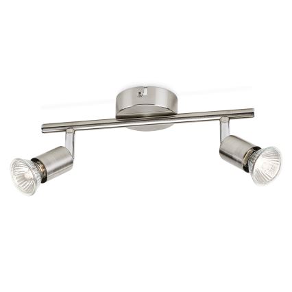 Philips Massive - LED-spottvalgusti 2xGU10/50W/230V