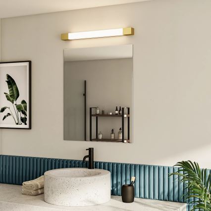 Philips - Peeglivalgusti vannituppa ROVER LED/10W/230V IP44 messing