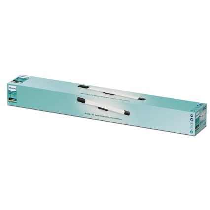 Philips - Peeglivalgusti vannituppa ROVER LED/10W/230V IP44 must
