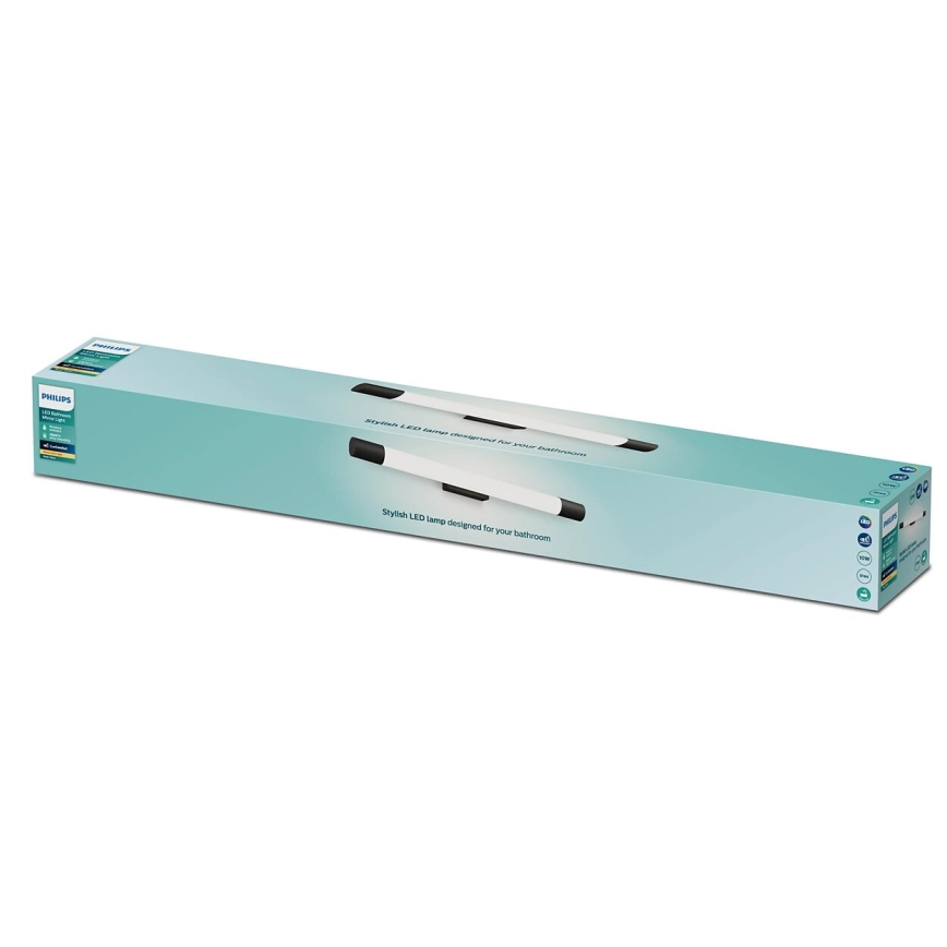 Philips - Peeglivalgusti vannituppa ROVER LED/10W/230V IP44 must
