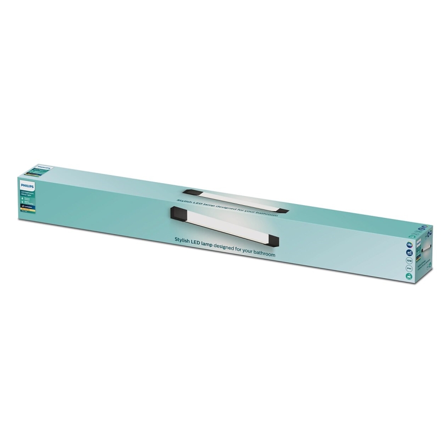 Philips - Peeglivalgusti vannituppa ROVER LED/10W/230V IP44 must