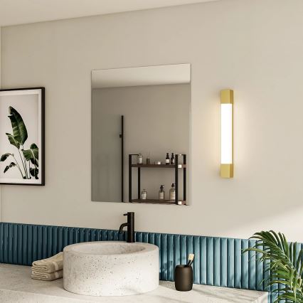 Philips - Peeglivalgusti vannituppa ROVER LED/5W/230V IP44 messing