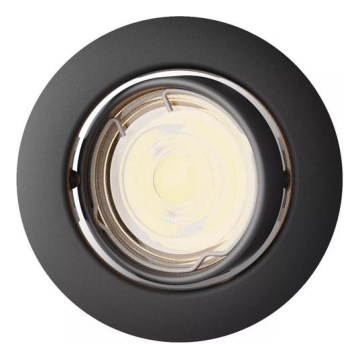 Philips - PERIDOT süvistatav laevalgusti 1xGU10/7W/230V must
