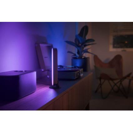 Philips - Pikenduskomplekt LED RGB Hämardatav laualamp Hue PLAY LED/6W/230V must