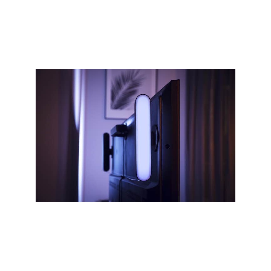 Philips - Pikenduskomplekt LED RGB Hämardatav laualamp Hue PLAY LED/6W/230V must