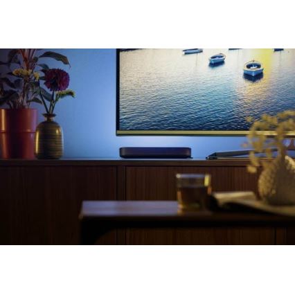 Philips - Pikenduskomplekt LED RGB Hämardatav laualamp Hue PLAY LED/6W/230V must