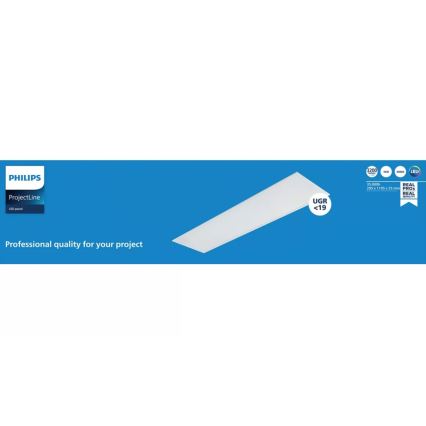 Philips - PROJECTLINE süvistatav LED-paneel LED/36W/230V 4000K 119x29,5 cm