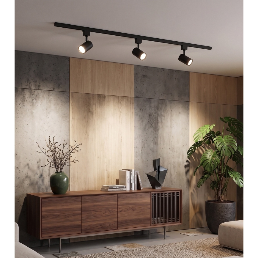 Philips - punktvalgusti liistude süsteemis EASYLINK 3xGU10/7W/230V 1m must