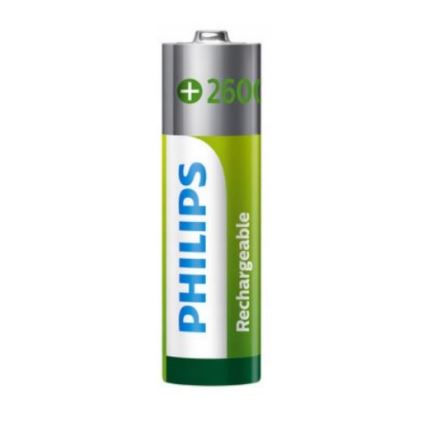 Philips R6B4B260/10 - 4 tk Laetav patarei AA NiMH/1,2V/2600 mAh