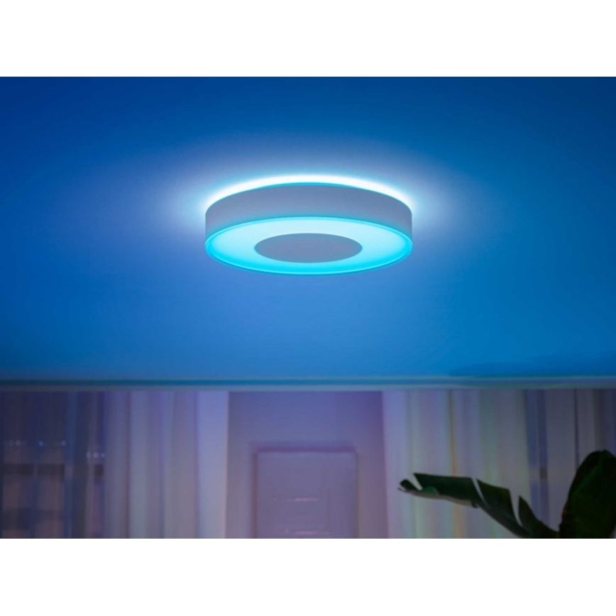 Philips - Hue INFUSE LED RGB hämardatav laelamp LED/52,5W/230V 2000-6500K läbimõõt 425 mm valge