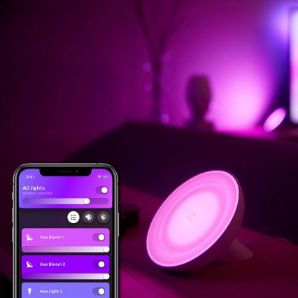 Philips - RGB-LED hämardatav laualamp Hue BLOOM LED/7,1W/230V