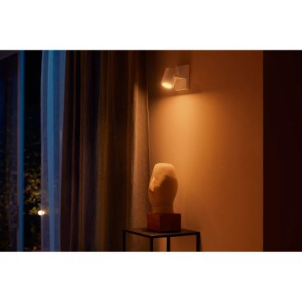 Philips - RGBW LED Hämardatav kohtvalgusti Hue ARGENTA 1xGU10/4,2W/230V 2000-6500K