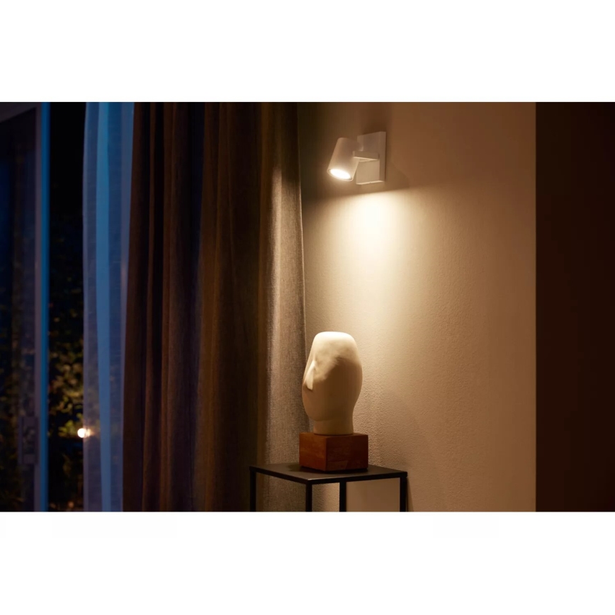 Philips - RGBW LED Hämardatav kohtvalgusti Hue ARGENTA 1xGU10/4,2W/230V 2000-6500K