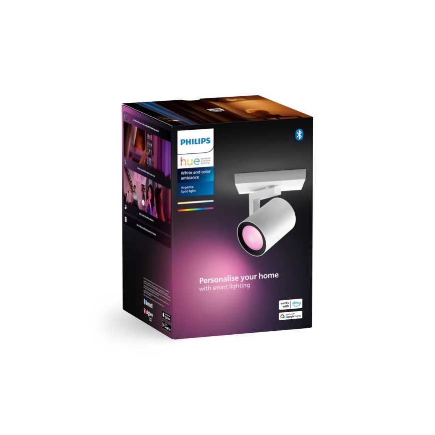 Philips - RGBW LED Hämardatav kohtvalgusti Hue ARGENTA 1xGU10/4,2W/230V 2000-6500K