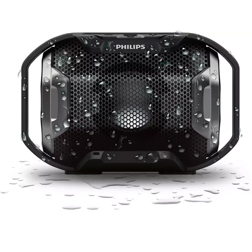 Philips SB300B/00 - Bluetooth kaasaskantav kõlar 4W/5V IPX7 must