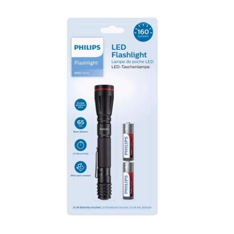 Philips SFL1001P/10 - LED Taskulamp LED/2xAA