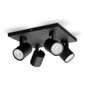 Philips - Sihtvalgusti RUNNER 4xGU10/20W/230V must